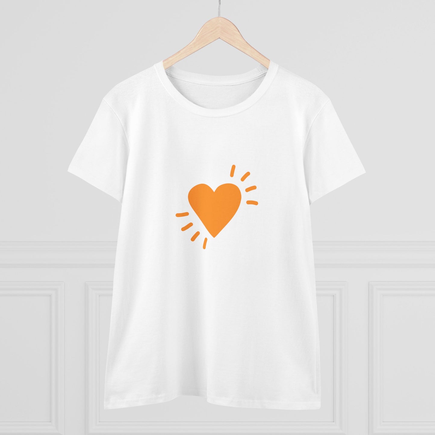 Women's Cotton Tee - Big Heart - NSW