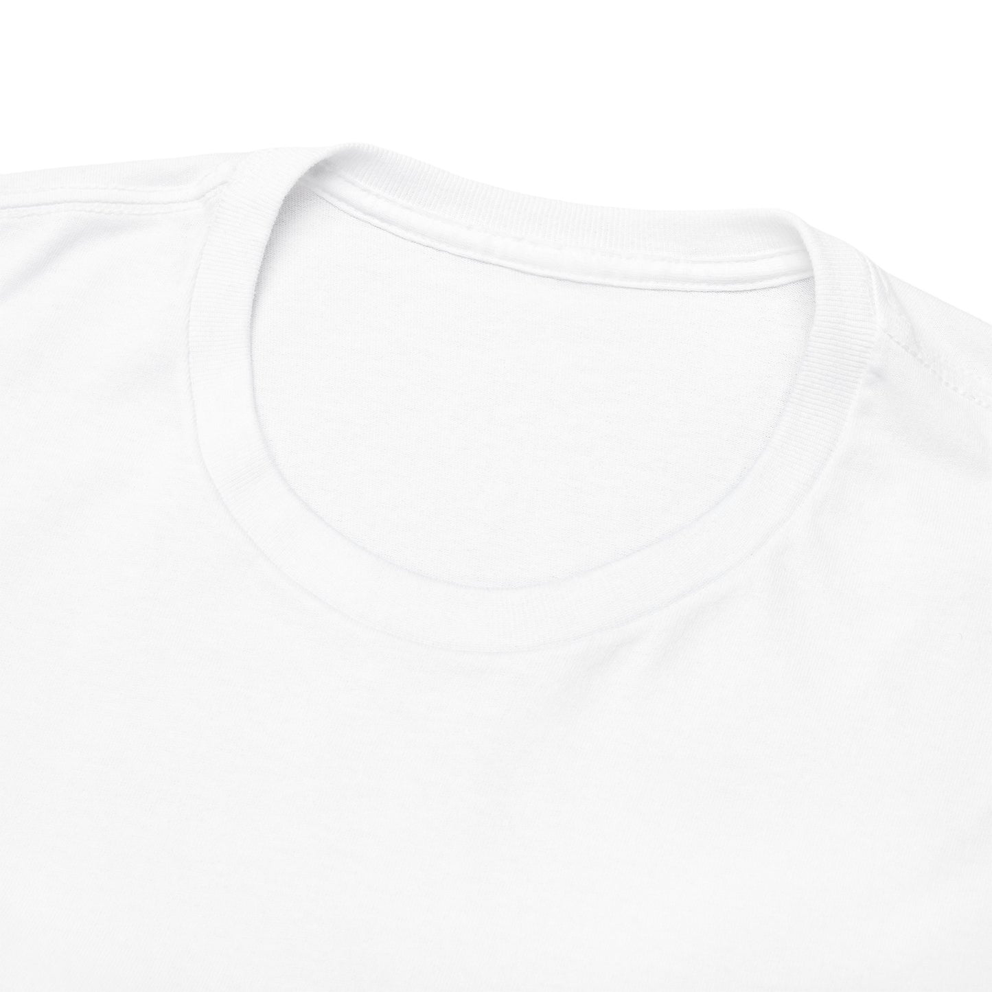 Unisex Heavy Cotton Tee - Small Heart - SA