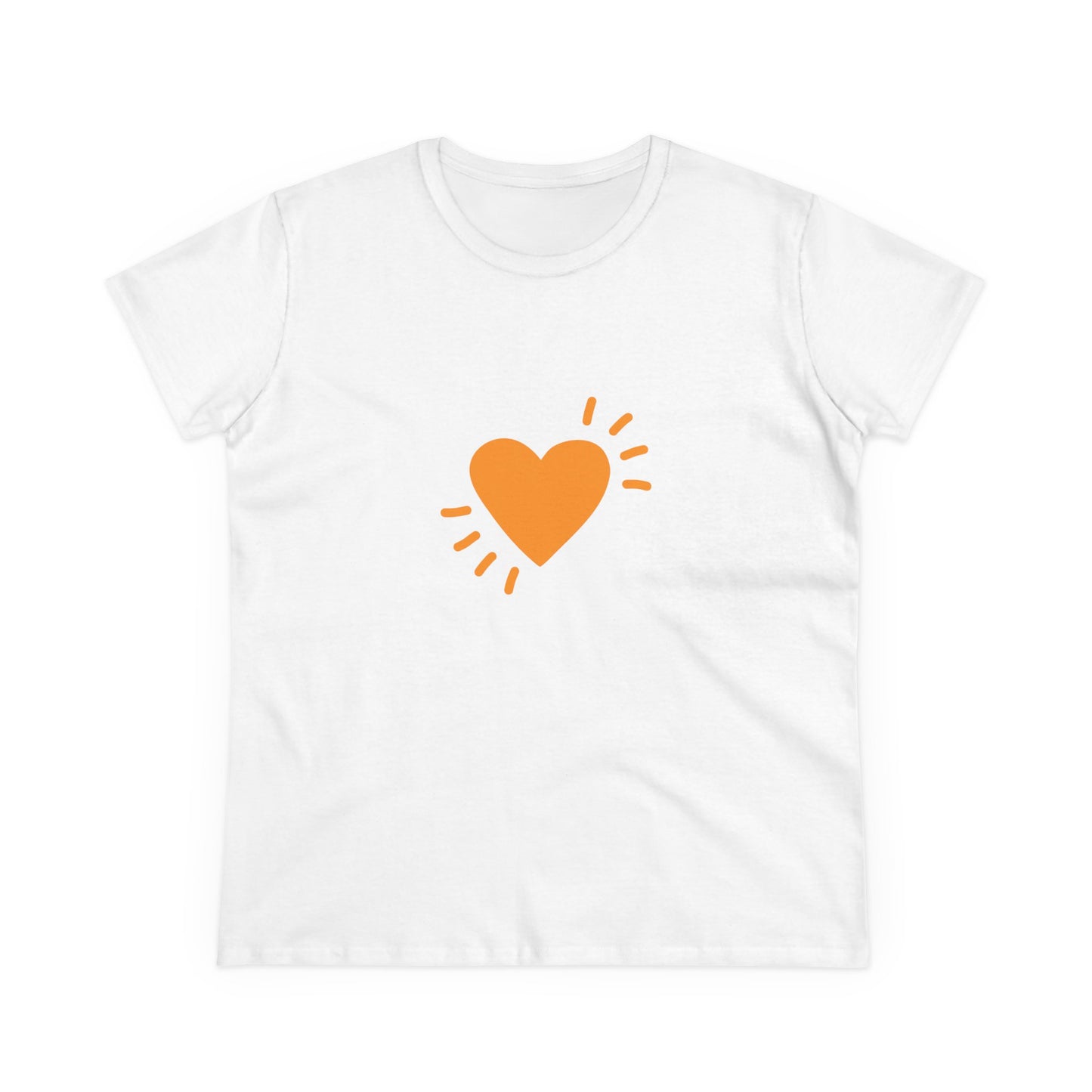 Women's Cotton Tee - Big Heart - NSW